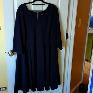 Lane Bryant dark blue dress
